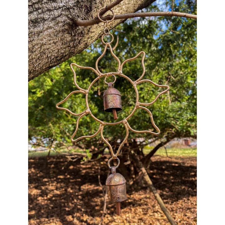Sunrise Recycled Metal Wind Chime