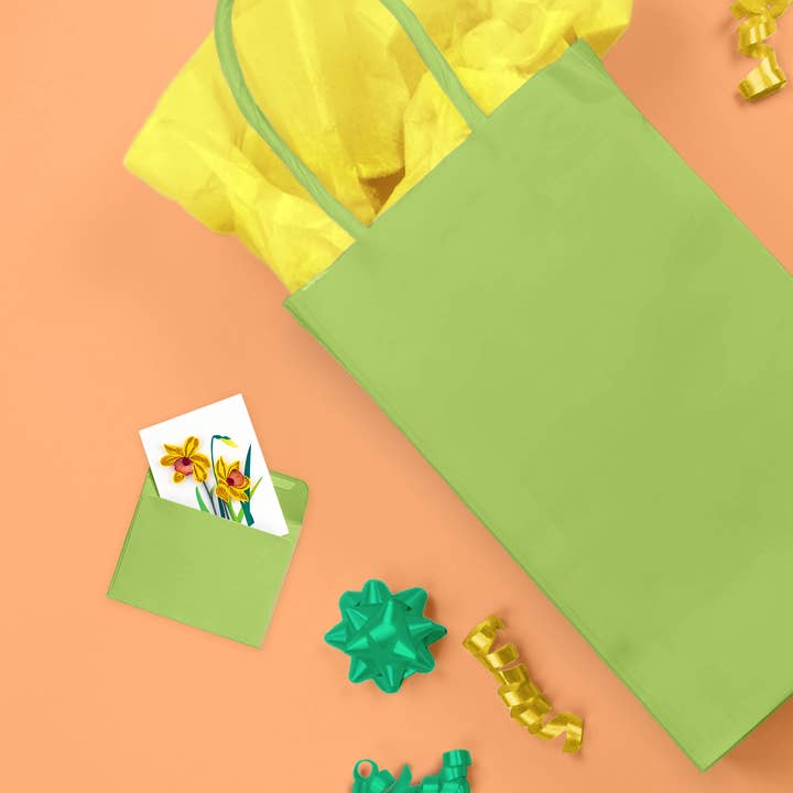 Quilled Daffodil Gift Enclosure