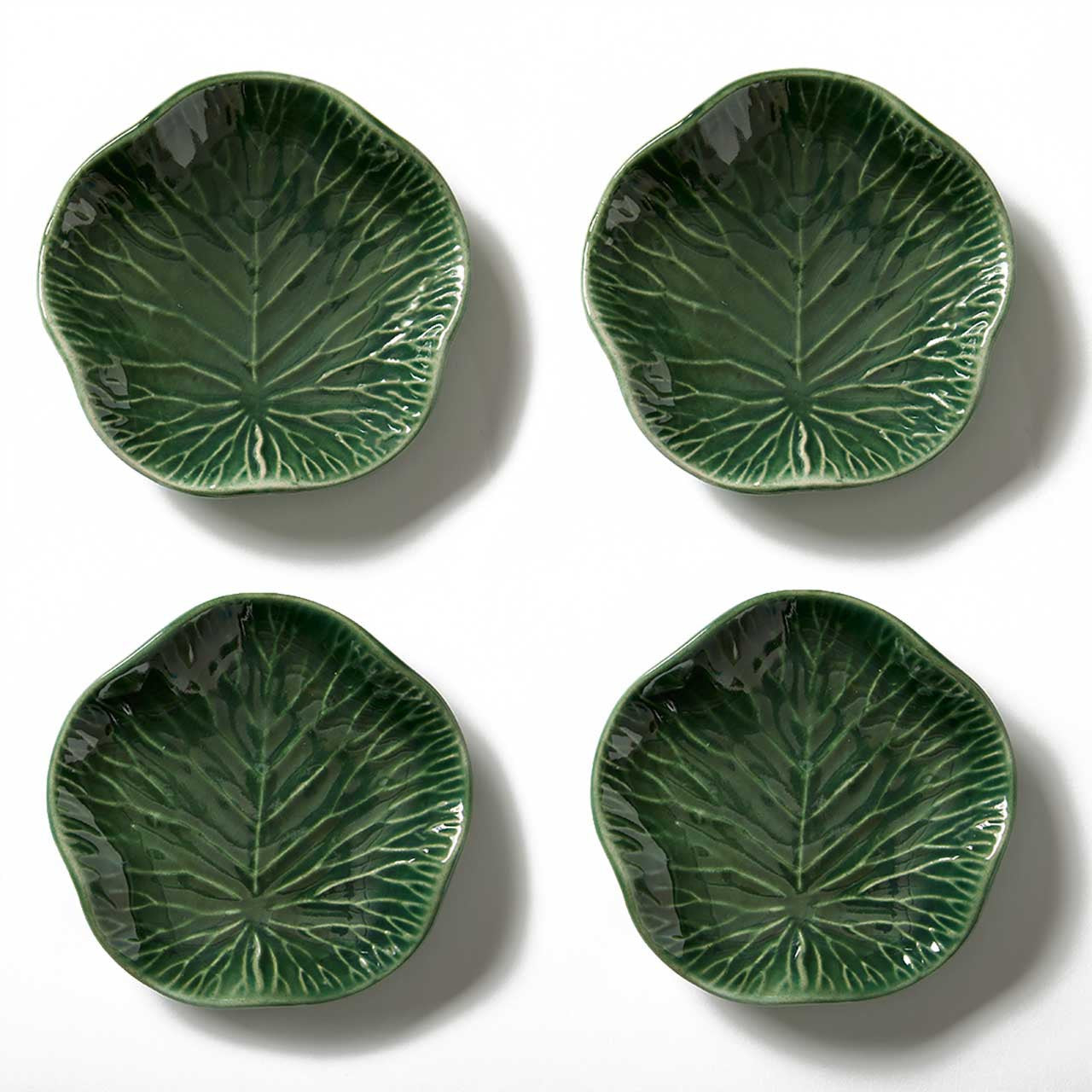 Lotus Leaf Ceramic Dish