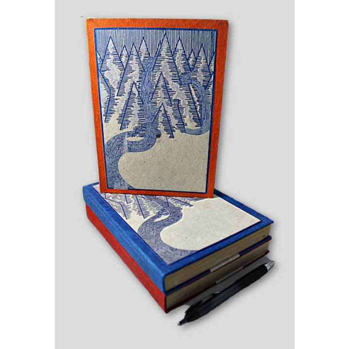 Mountain Handmade Paper Journal