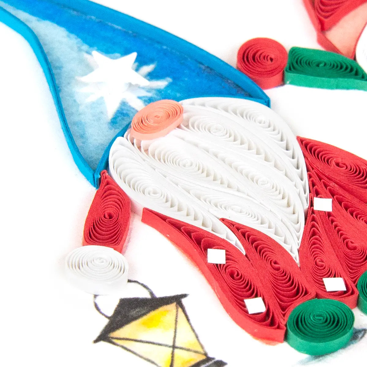 Holiday Gnomes Quilled Card