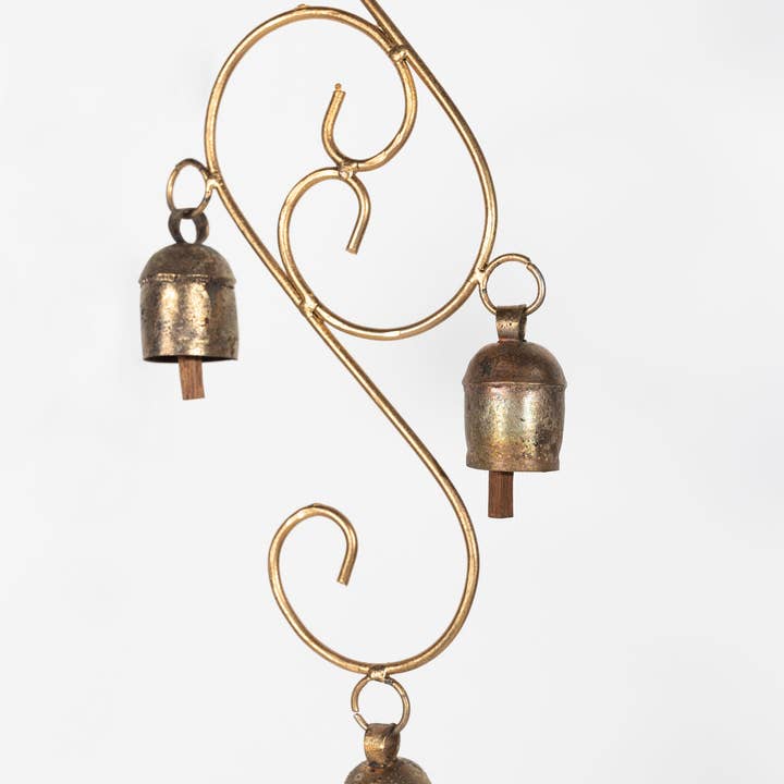 Double &#39;S&#39; 4 -Bell Chime (14&quot; L x 4&quot; W)