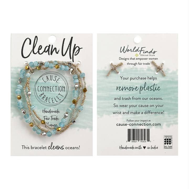Clean Oceans Cause Bracelet