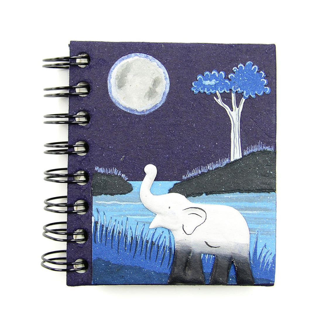 Elephant Dung Paper Notebook, Small (3.5&quot; x 4&quot;) - Assorted