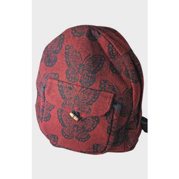 Blockprint Rounded Top Backpack