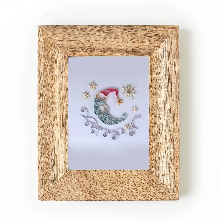 Mango Wood Picture Frame (2.5" x 3.5")