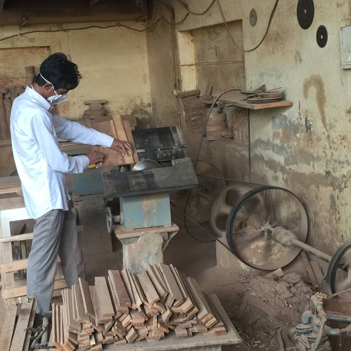 Nose With Mustache Eyeglass Holder