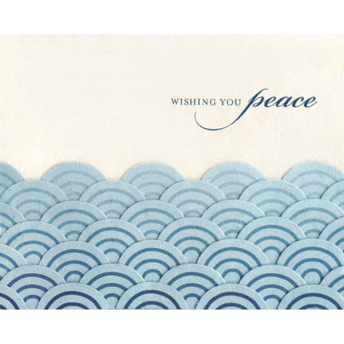 Peaceful Waves Card
