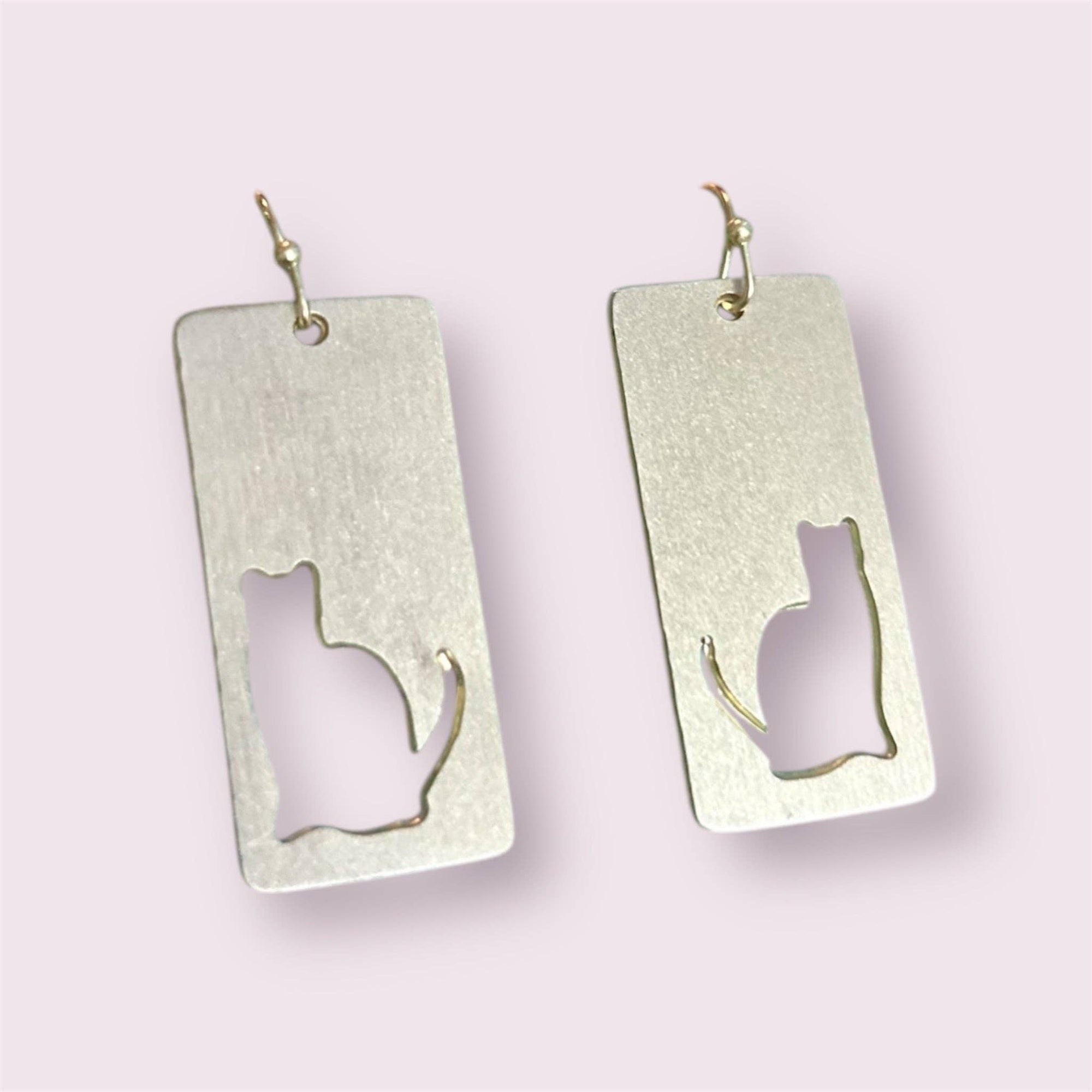 Cat Cutout Earrings