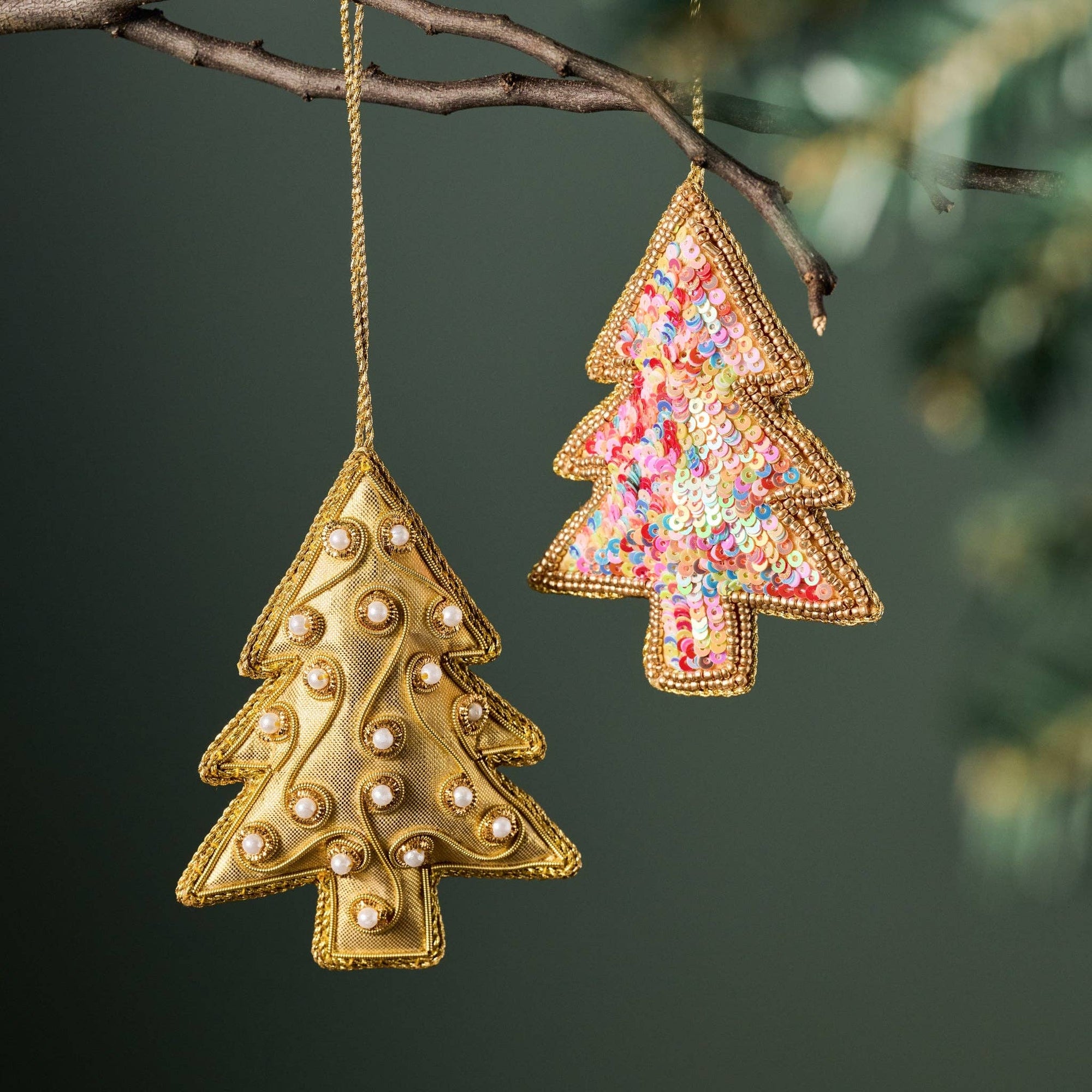 Sequin Tree Ornament