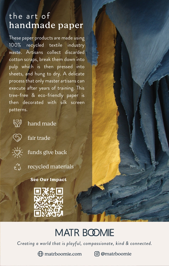 Recycled Cotton Assorted Wrap Paper