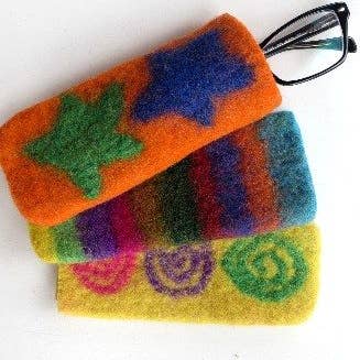 Felted Wool Eyeglass/Potholder, Small