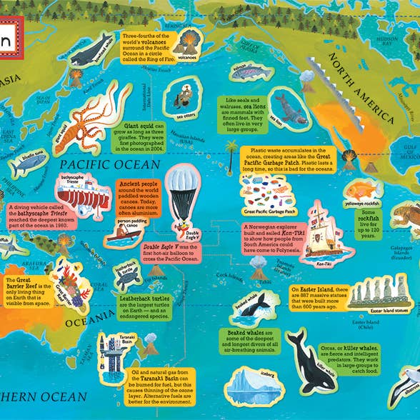 World Atlas Sticker Book