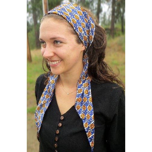 Triangle Recycled Silk Scarf