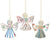 Recycled Magazine Angel Ornament