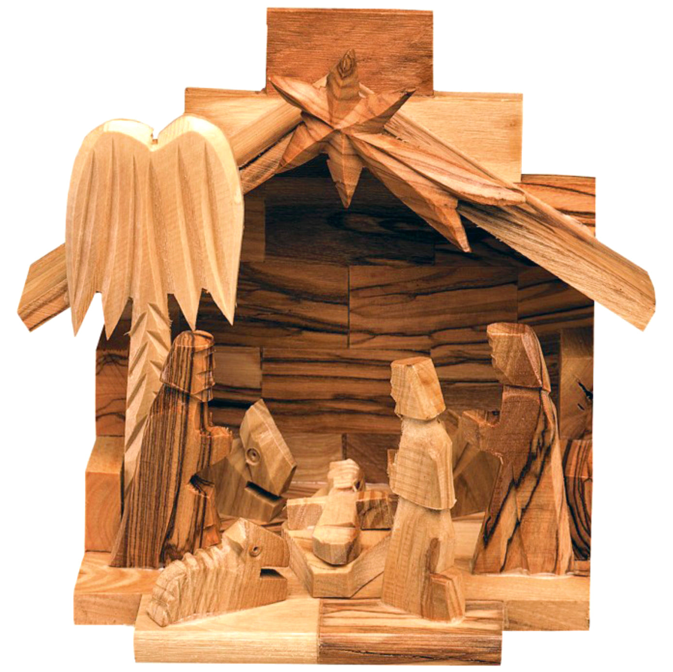 Olive Wood Nativity - West Bank