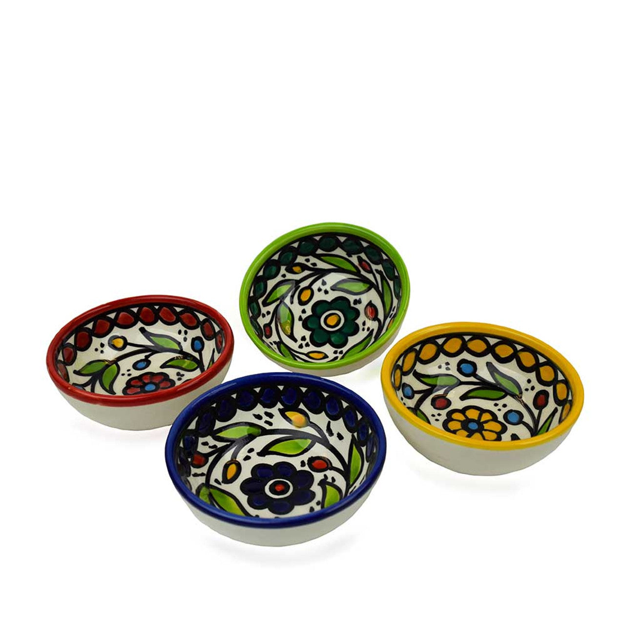 Handpainted Ceramic Bowl (3.5" D) - Assorted