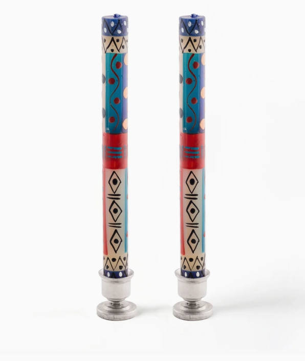 African Sky Taper Candle - Set of 2