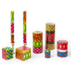 Animal Print 2&quot; Cube Candle - Assorted