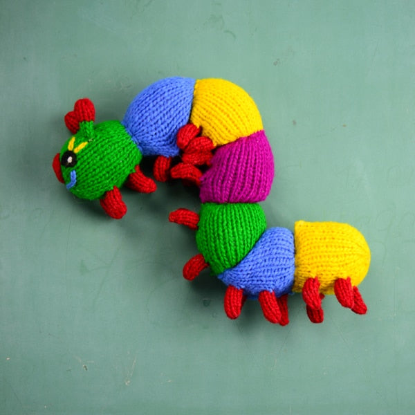 Wool Stuffed Caterpillar Dandy Pal