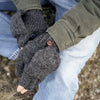 Blended Alpaca/Acrylic Glittens