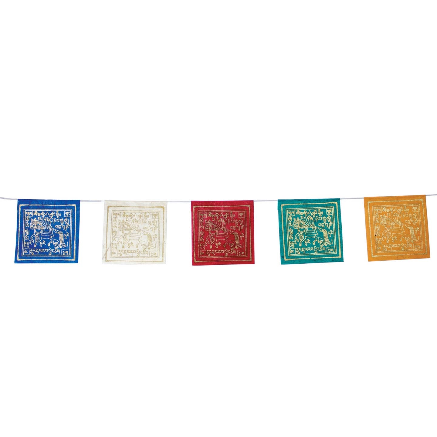 Paper Prayer Flag Garland