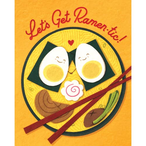 Let's Get Ramentic Recycled Paper Card