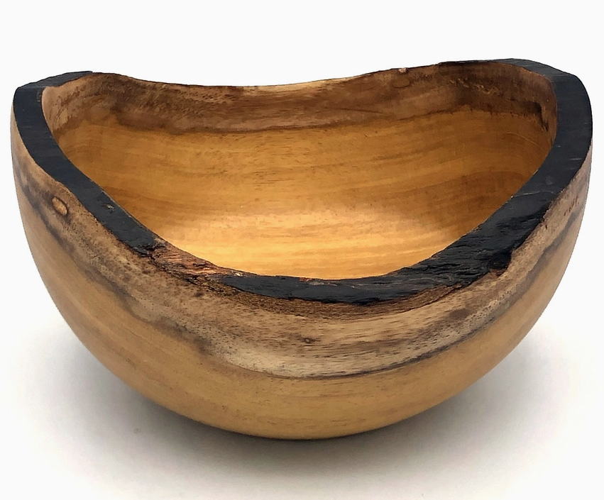 Rustic Tropical Hardwood Bowl