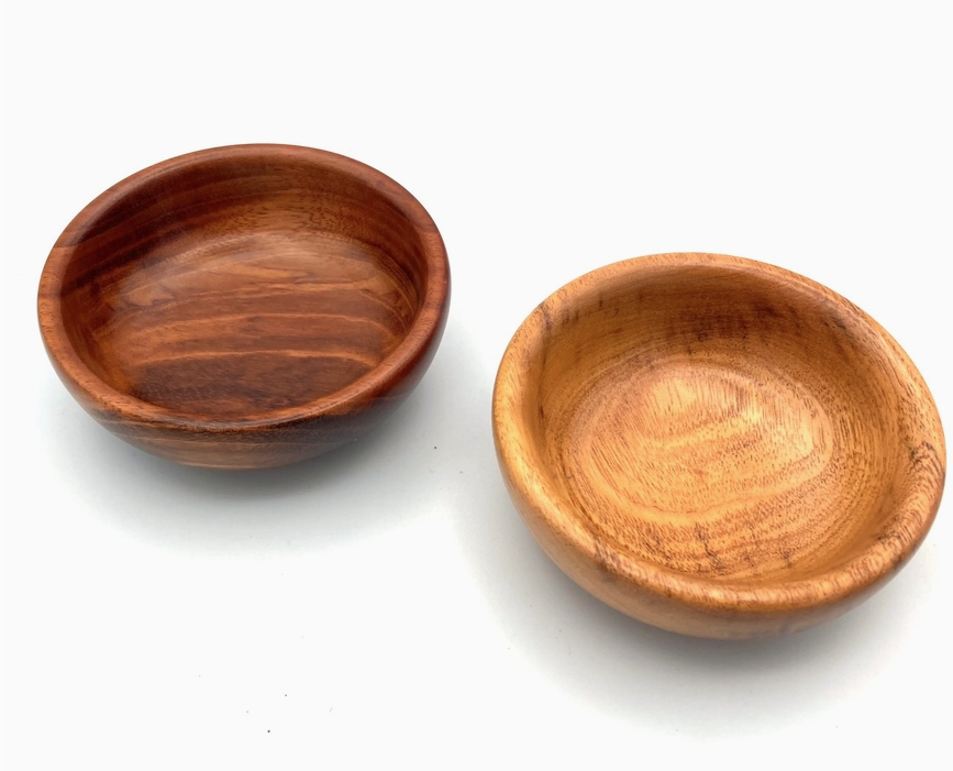 Small Tropical Hardwood Bowl