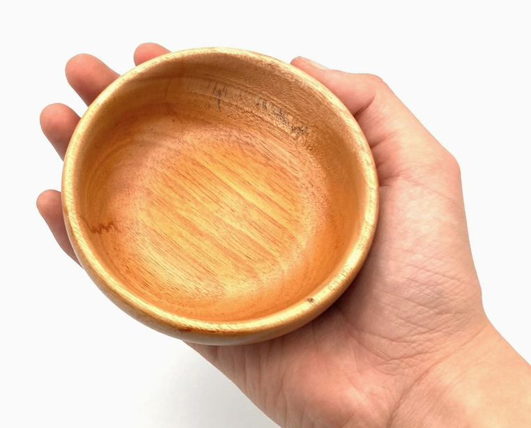 Small Tropical Hardwood Bowl