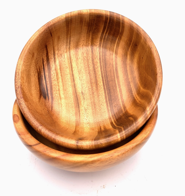 Small Tropical Hardwood Bowl