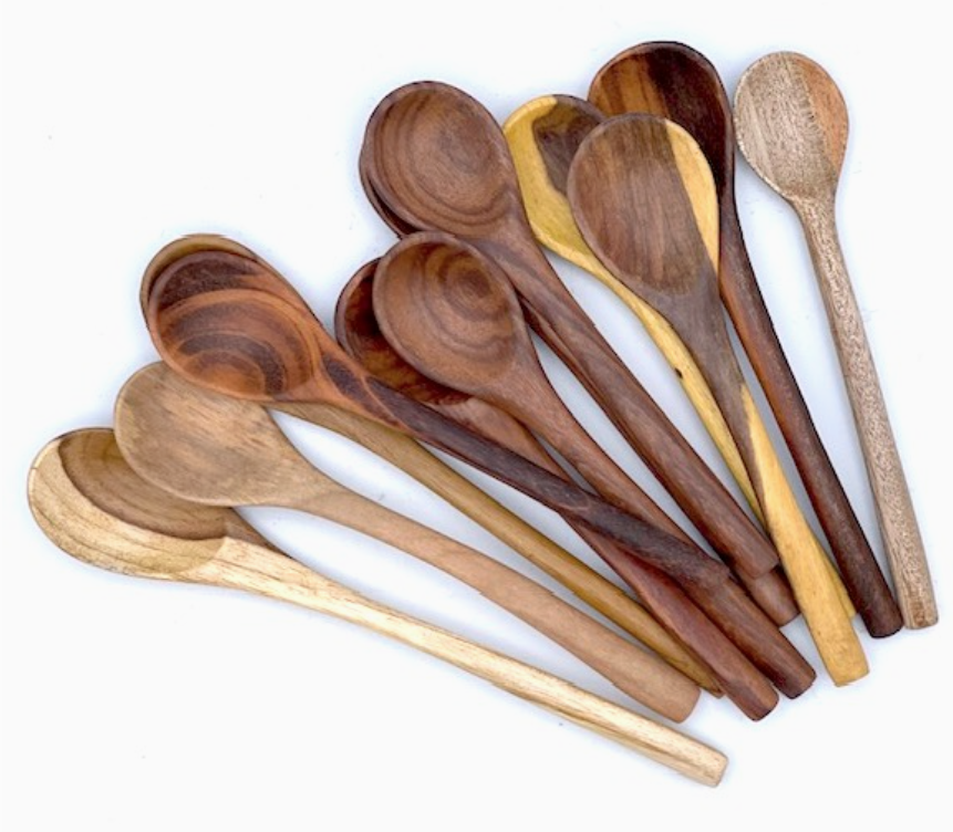 Mini Tropical Hardwood Spoon