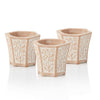 Hexagon-Shaped Terracotta Planter