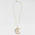 Horn & Geode Pendant Necklace (24" L)