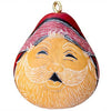 Smiling Santa Gourd Ornament - Assorted