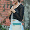 Green Hemp Stonewashed Cotton Crossbody Bag