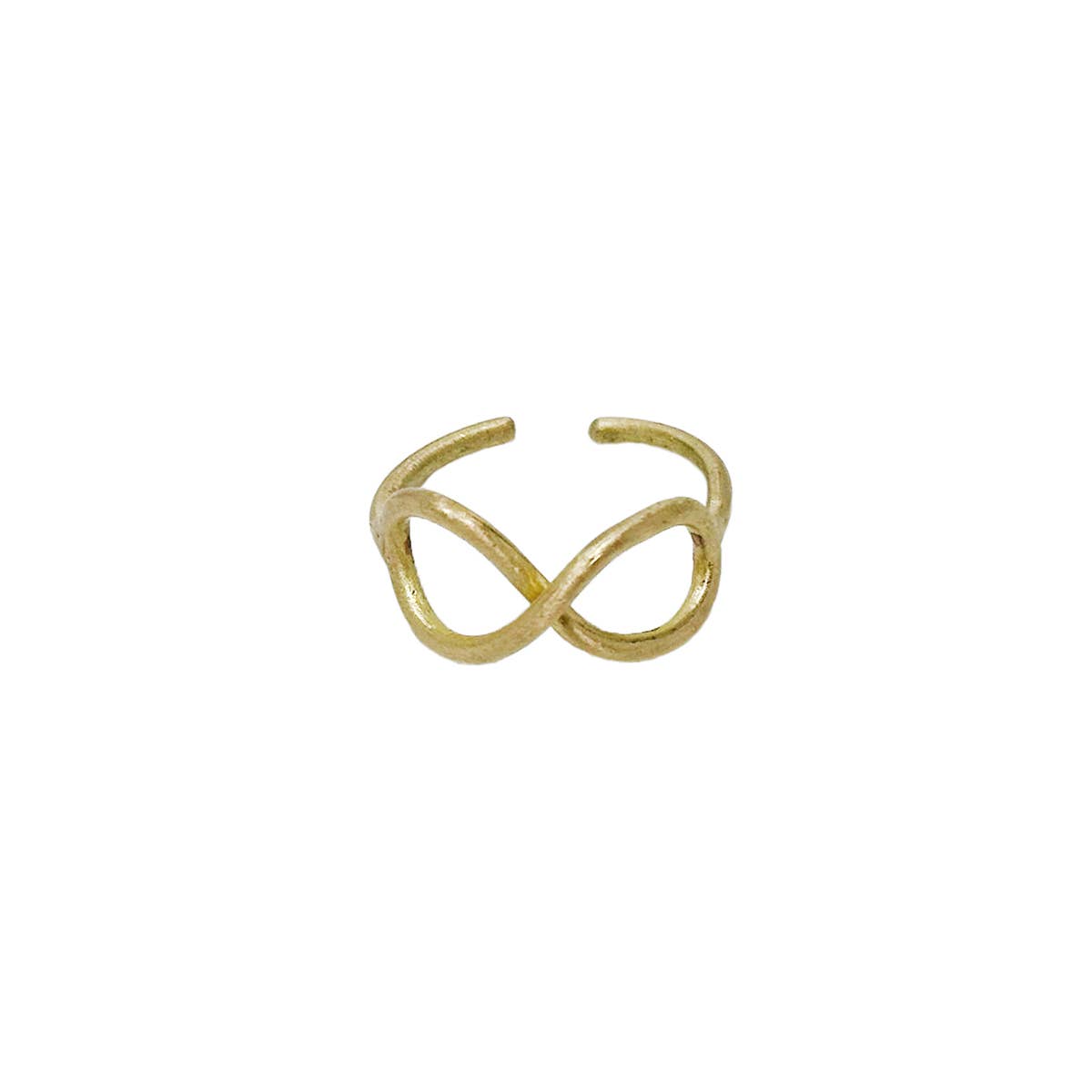 Gold-Plated Infinity Ring