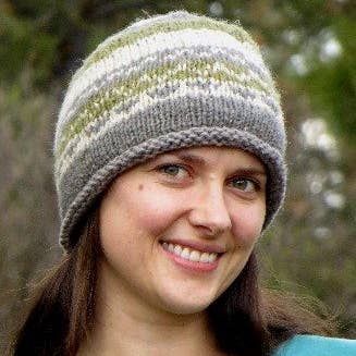Hemp & Wool Natural Dye Roll Hat - Assorted