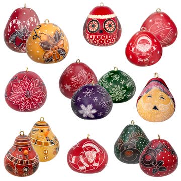 Mini Gourd Ornament - Assorted