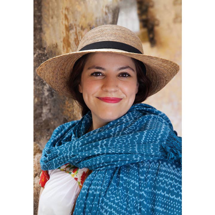 Asymmetrical Brim Palm Chloe Hat