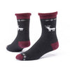 Black Lone Deer Wool Snuggle Socks