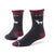 Black Lone Deer Wool Snuggle Socks