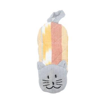 Cat Pot Holder (6&quot; L) - Assorted