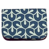 Blue Leaf Upcycled Canvas Cardholder