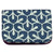 Blue Leaf Upcycled Canvas Cardholder