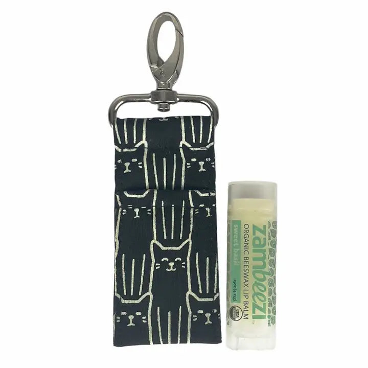 Black Cat Lip Balm Bag