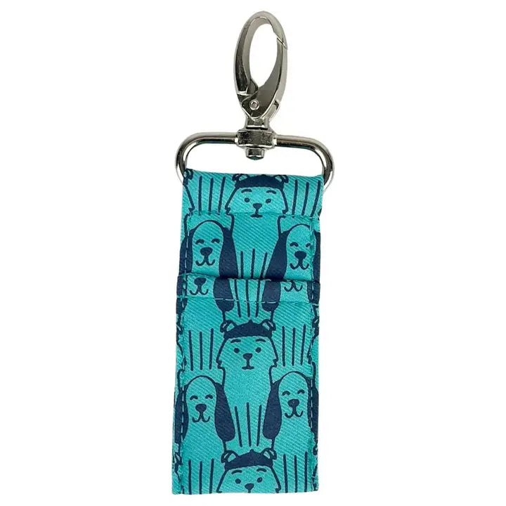 Blue Dogs Lip Balm Bag