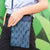 Navy Cats Mini Crossbody Bag