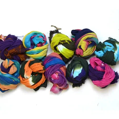 Skinny Tie Dye Scarf - Assorted