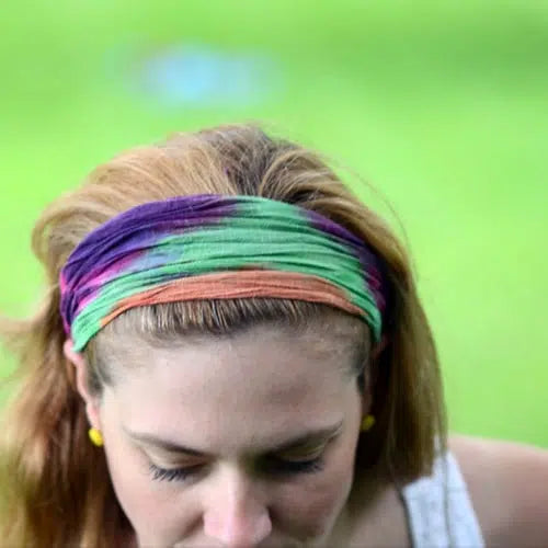 Skinny Tie Dye Scarf - Assorted